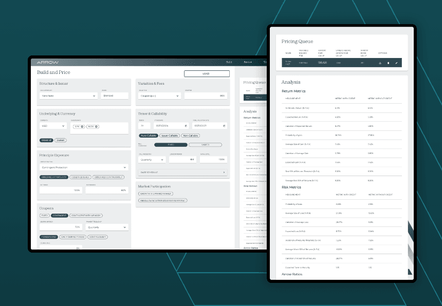 Product mockup screenshot